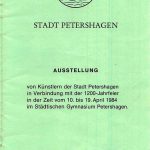 1984 | 1200 Jahre Petershagen – Ausstellung heimischer Künstler