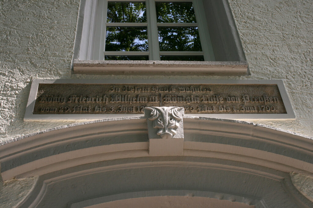 Gedenktafel für Königin Luise